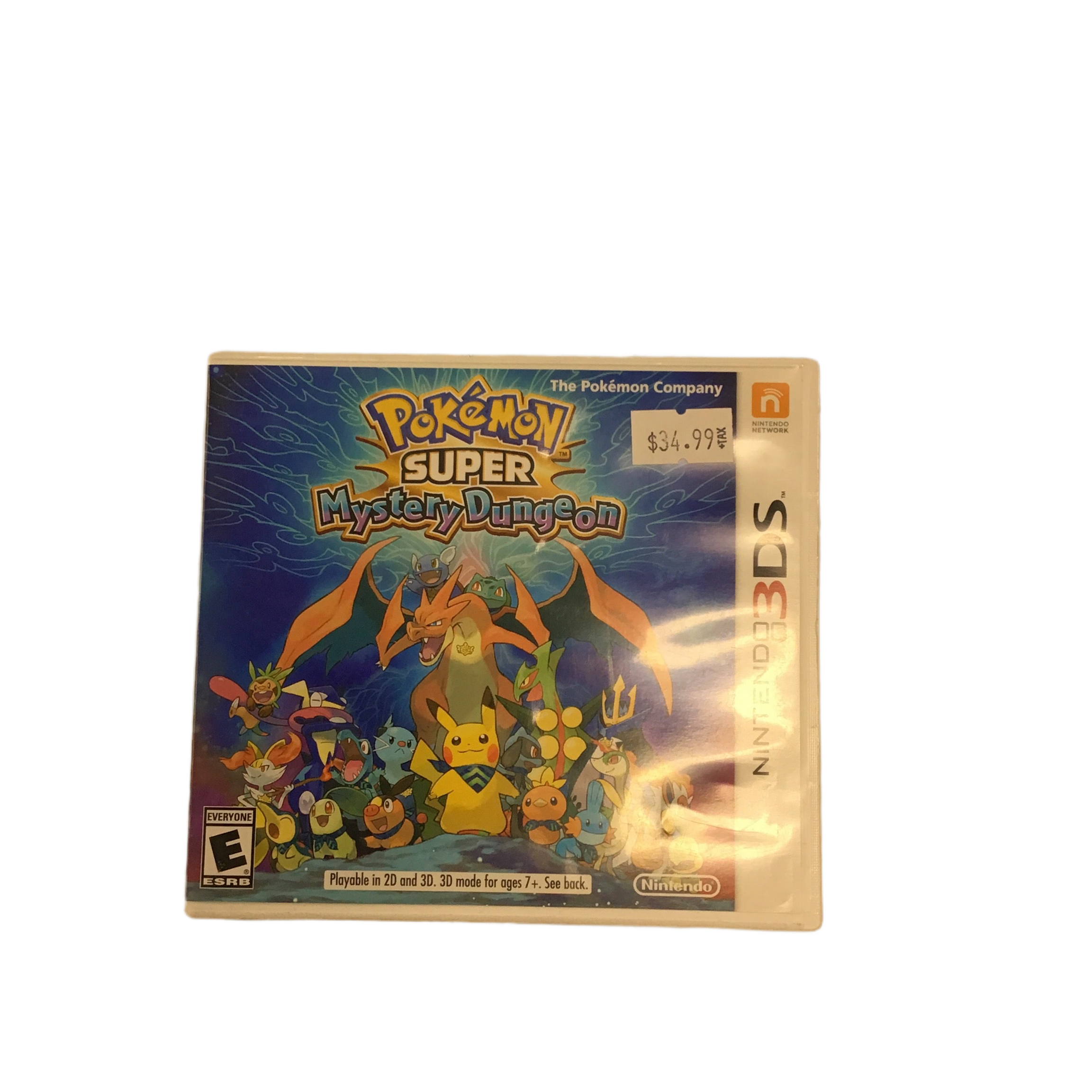 Nintendo 3DS Pokemon Super Mystery Dungeon Video Game