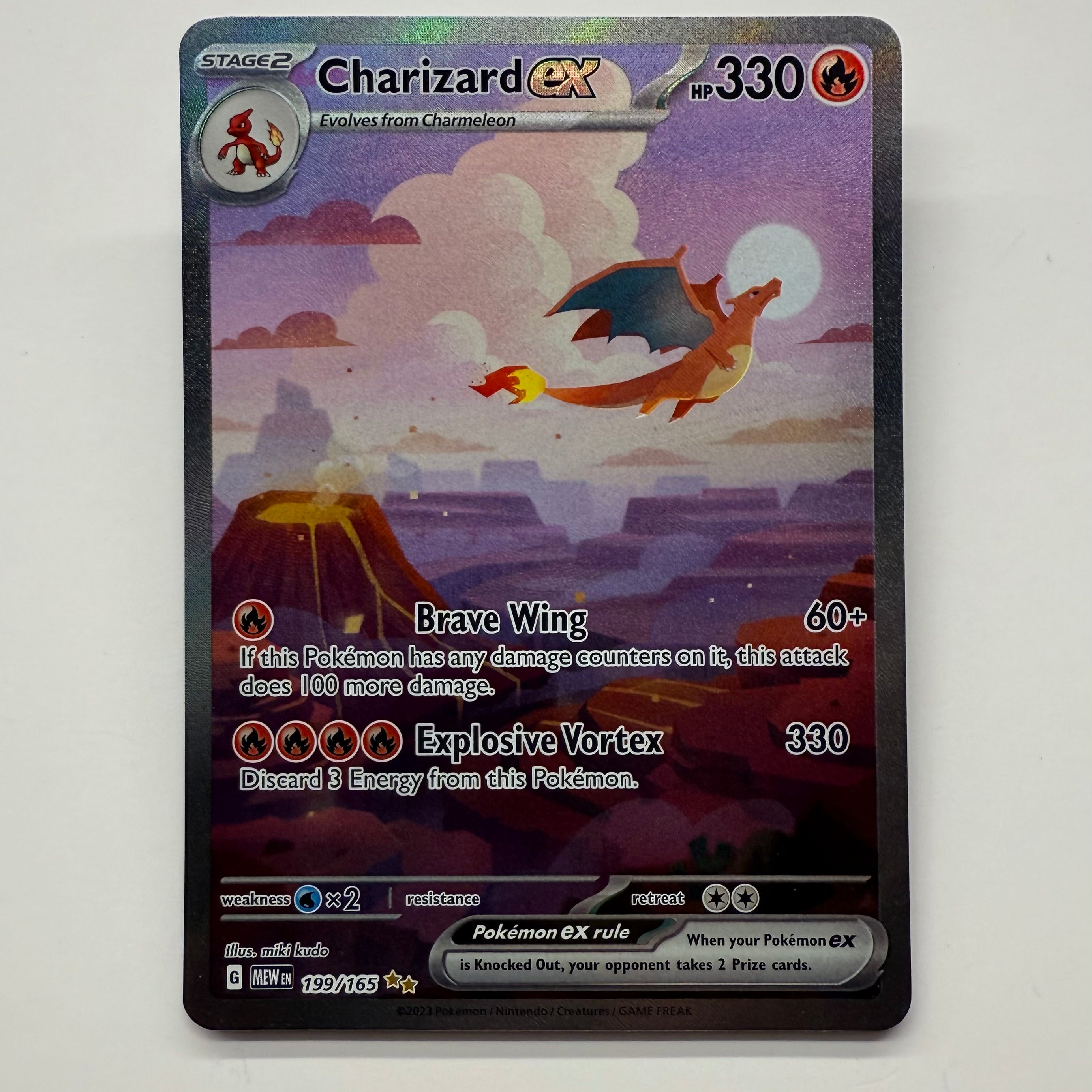 Pokémon TCG - 151 Charizard ex 199/165 NM