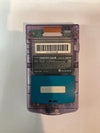 Nintendo Game Boy Color in the translucent Atomic Purple shell color