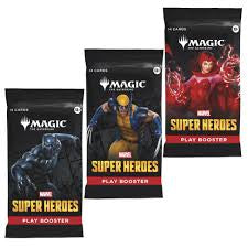 Magic The Gathering TCG - Marvel Super Heroes Play Booster Pack