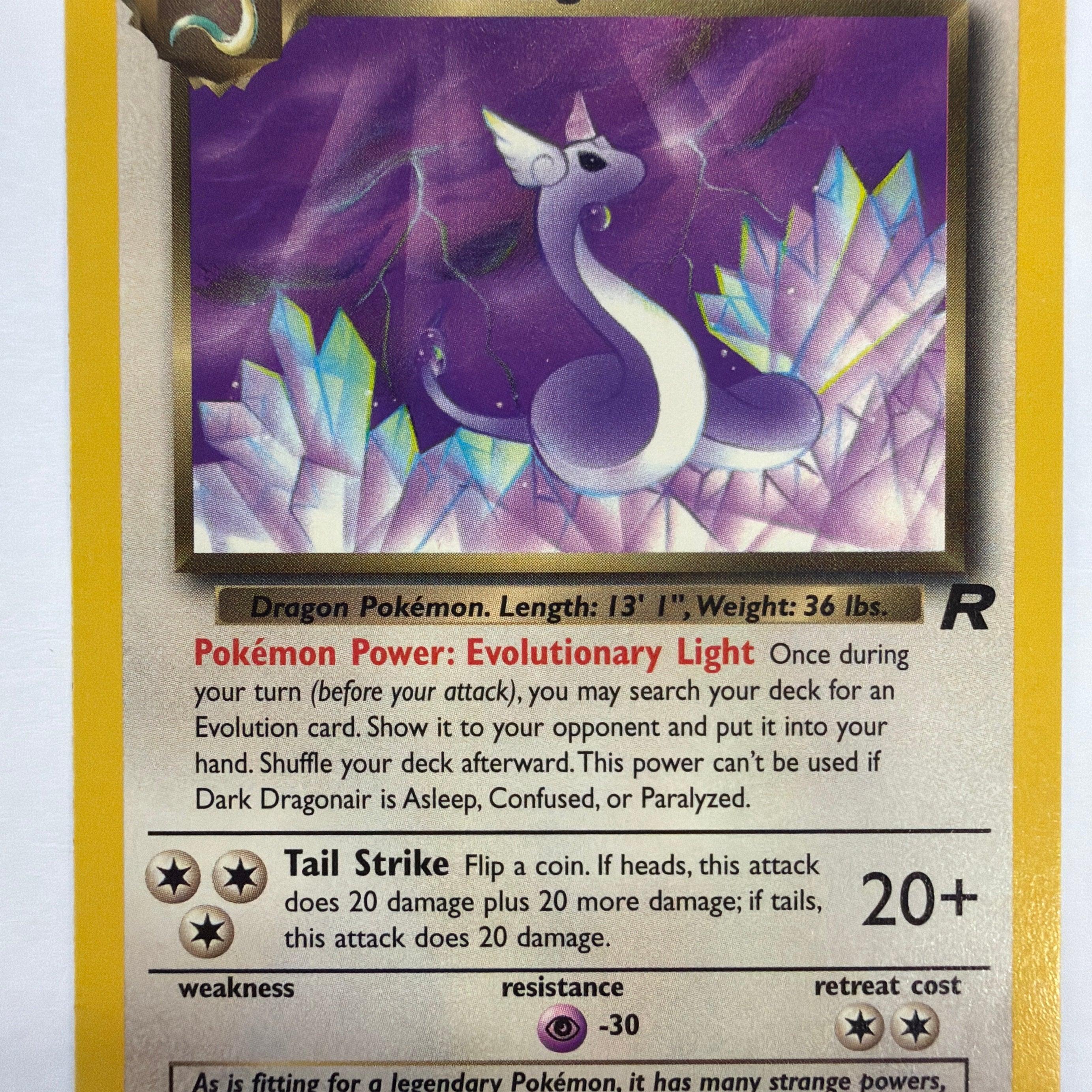 Pokémon TCG - Team Rocket Unlimited Dark Dragonair 33/82 Non-Holo NM