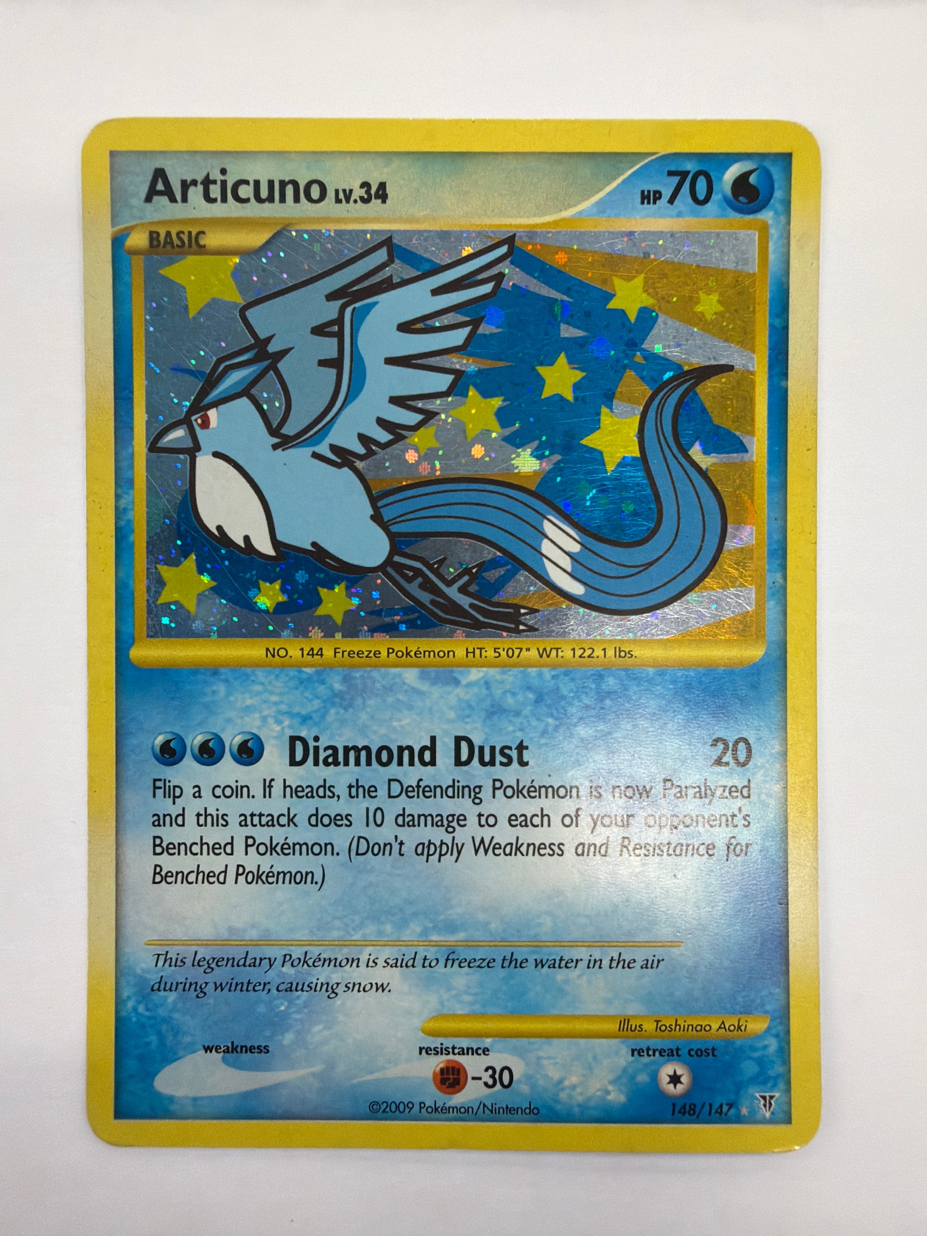 Pokémon TCG - Supreme Victors Articuno 148/147 Holo DMG