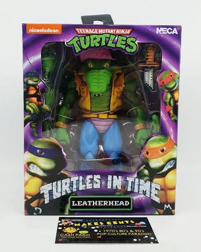 Neca Nickelodeon Teenage Mutant Ninja Turtles Turtles in Time Leatherhead Action Figure