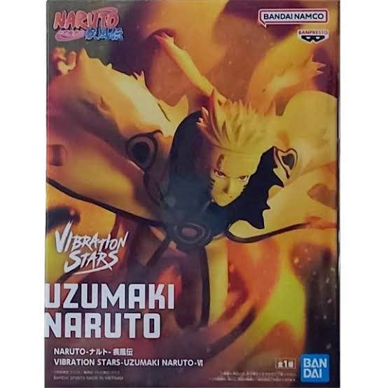 Banpresto Naruto Vibration Stars Naruto Uzumaki VI Statue