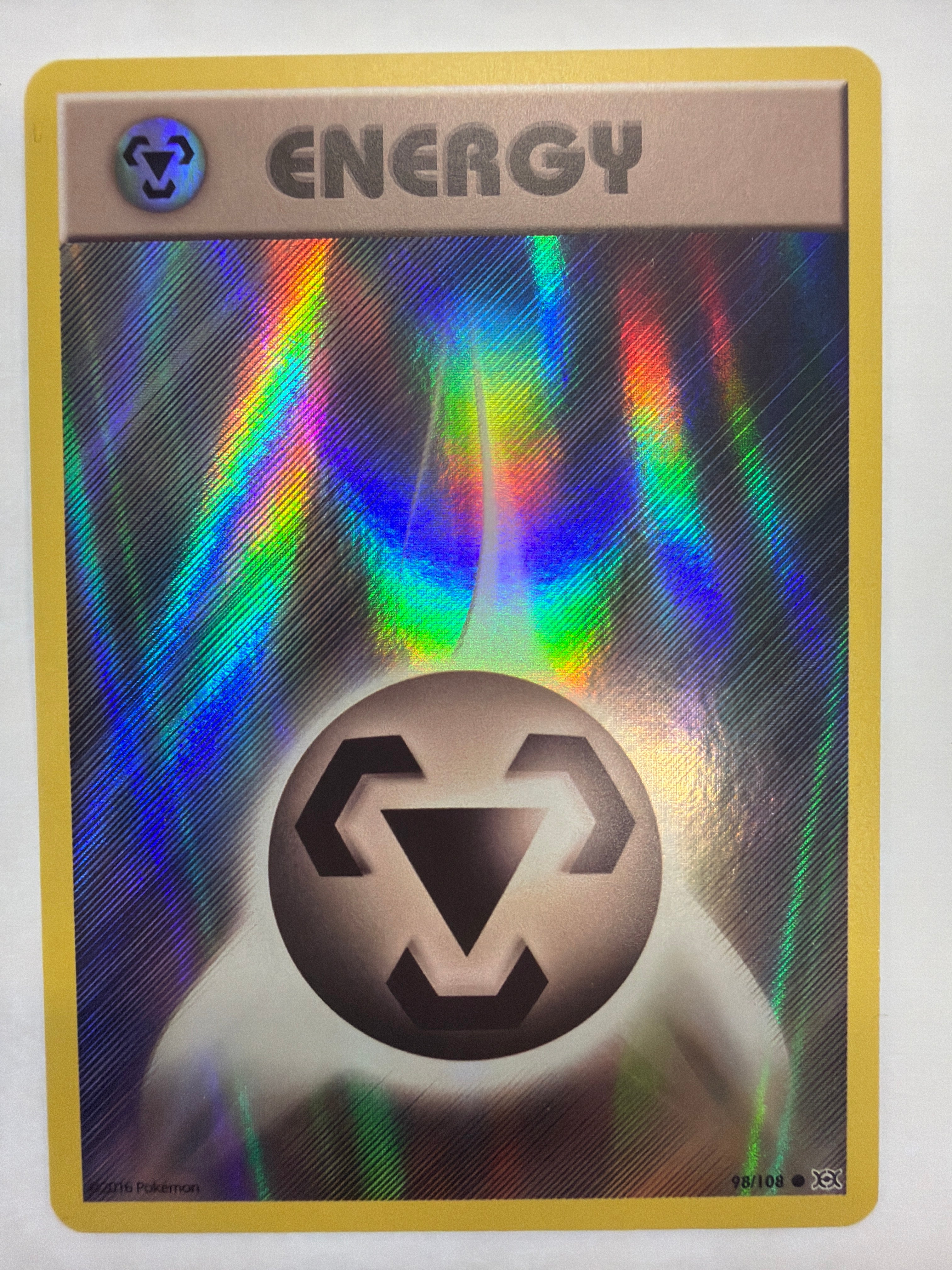 Pokémon TCG - Evolutions Metal Energy 98/108 Holo NM