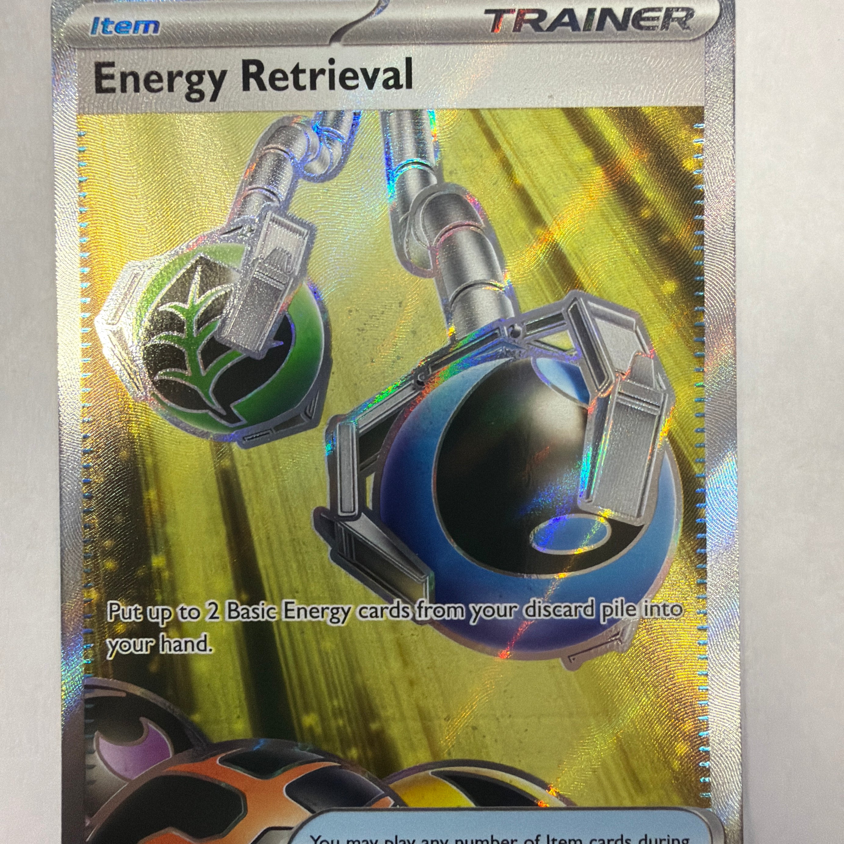 Pokémon TCG - Chaos Rising Energy Retrieval 108/088 NM