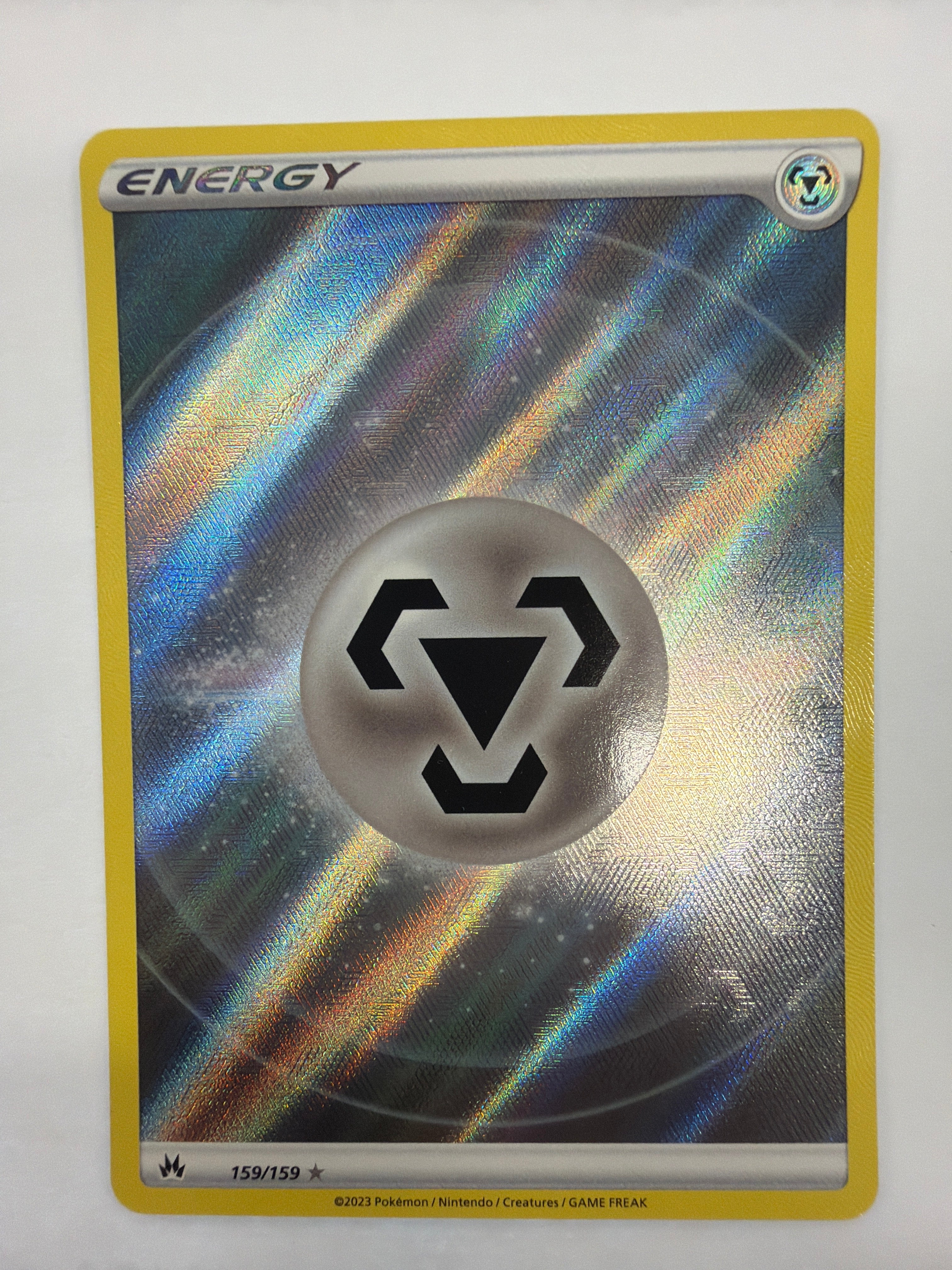 Pokémon TCG - Crown Zenith Metal Energy 159/159 Holo NM