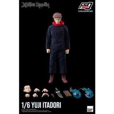 Three Zero Jujutsu Kaisen Yuji Itadori 1/6 Scale Action Figure