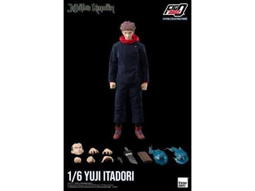 Three Zero Jujutsu Kaisen Yuji Itadori 1/6 Scale Action Figure
