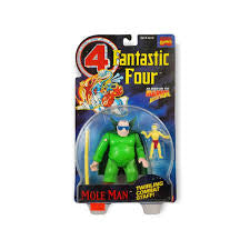 Toybiz Marvel Comics Fantastic Four Mole Man Action Figure