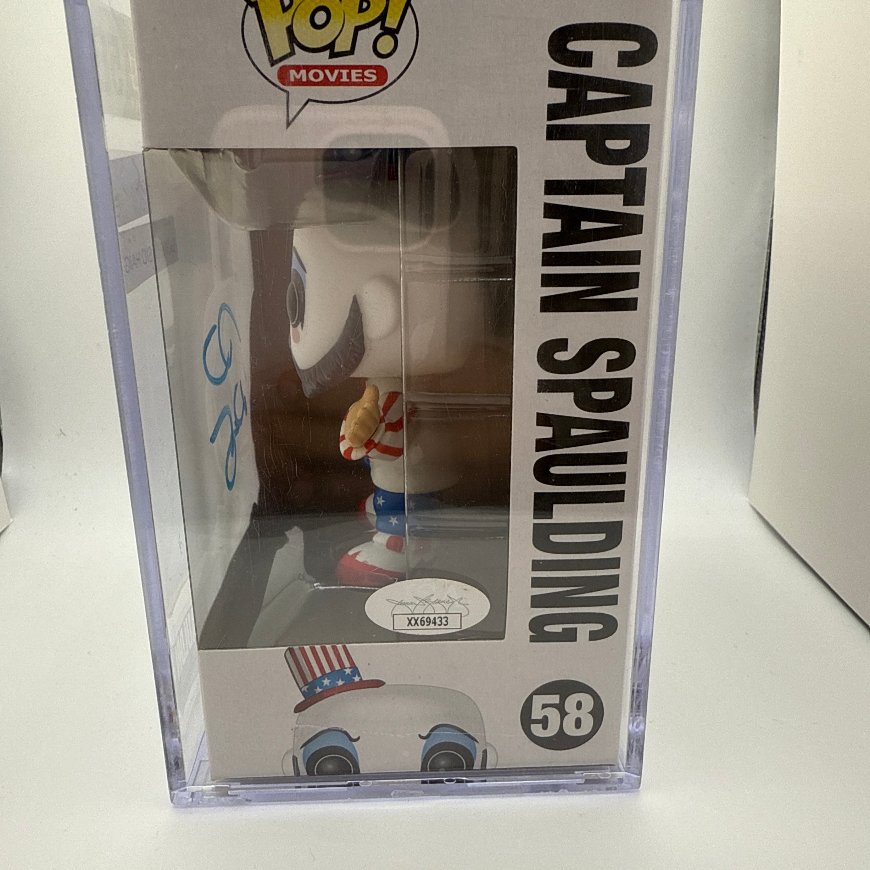 Signed Funko Pop Movies Captain Spaulding From the Classic Rob Zombie Film, Captain Spaulding #58