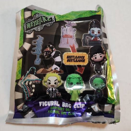 BeetleJuice Figural Bag Clip Mystery Bags Series 2