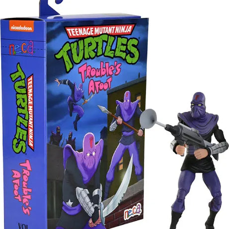 NECA Teenage Mutant Ninja Turtles Trouble's Afoot  Foot Soldier Deluxe Action Figure