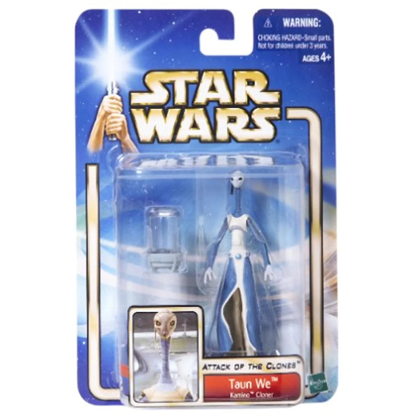 Hasbro Star Wars Attack Of The Clones Taun We Kamino Cloner 3” Figure