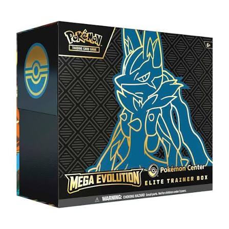 Pokémon TCG - Mega Evolution Pokemon Center Elite Trainer Box (Lucario)