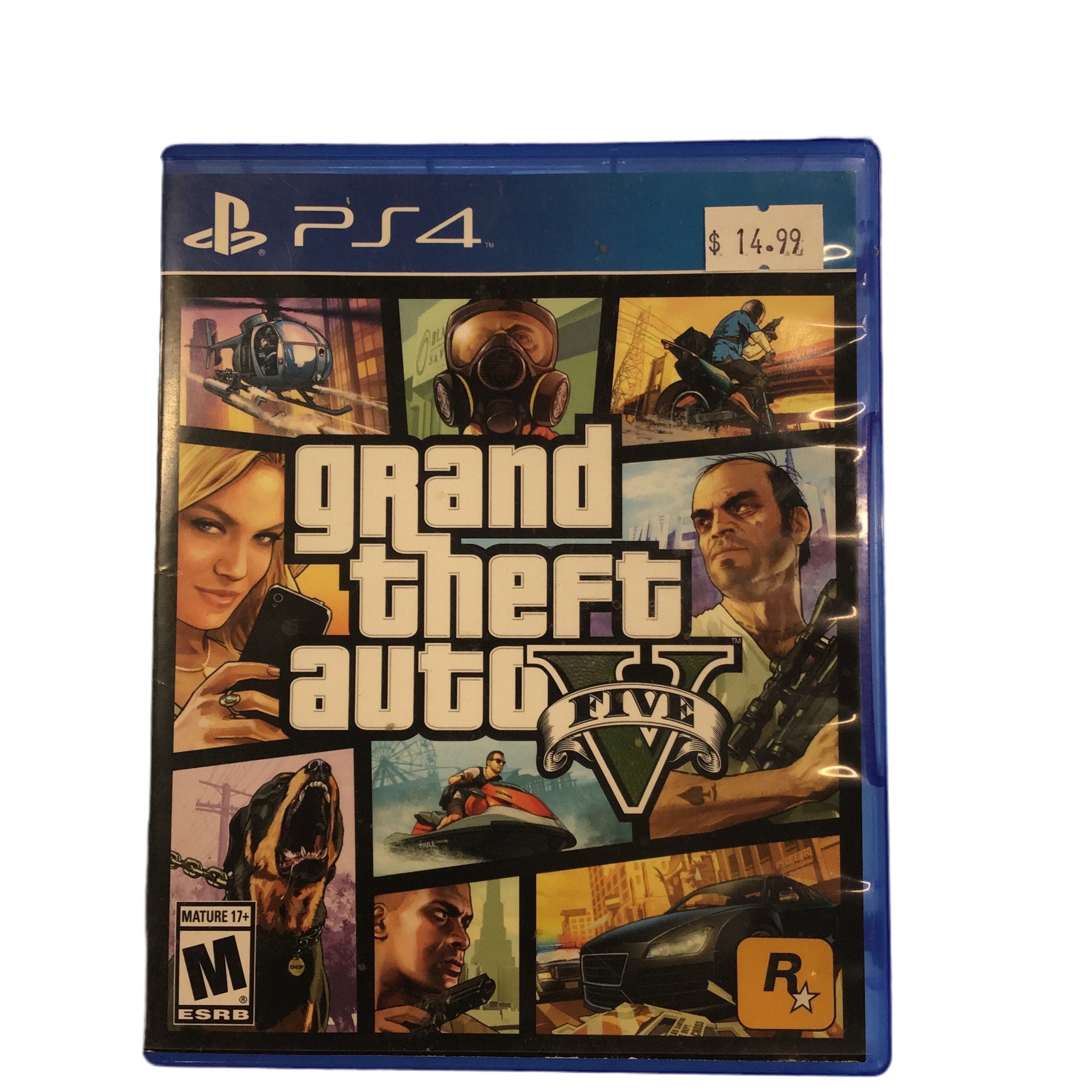 PS4 Grand Theft Auto V Video Game