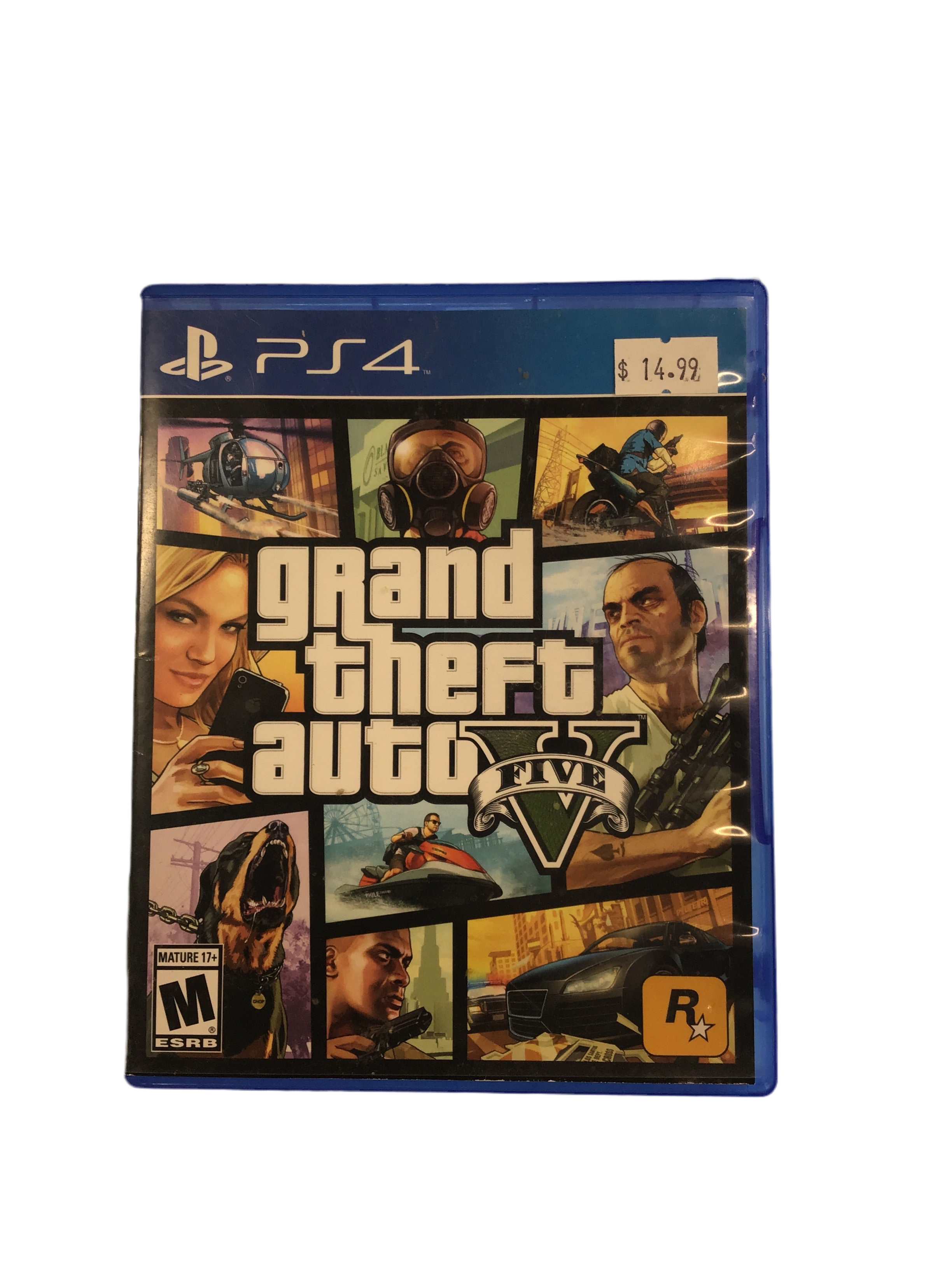 PS4 Grand Theft Auto V Video Game