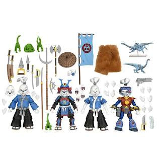 Neca Teenage Mutant Ninja Turtles Usagi Yojimbo Year of the Rabbit Action Figures