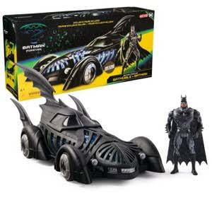 Spin Master Batman Forever Batmobile + Batman Retro Collection Action Figure