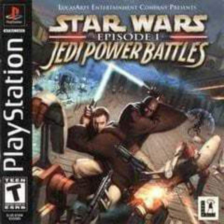 PlayStation Star Wars Episode I Jedi Power Battles Video Game