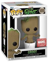 Funko Pop! Marvel Studios I Am Groot Exclusive Mavel Collector Corps 1055