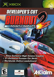 XBOX Burnout Point Of Impact 2 Video Game
