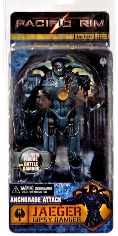NECA Pacific Rim Jaeger Gipsy Danger Anchorage Attack Articulated Figure