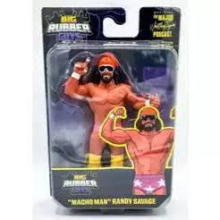 Major Wrestling Figure Podcast Big Rubber Guys Macho Man Series 4 (Pink Tights) Figure