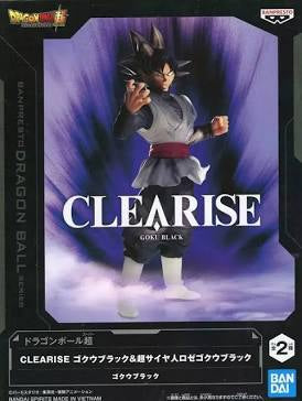 Banpresto Dragon Ball Super Clearise Goku Black Statue