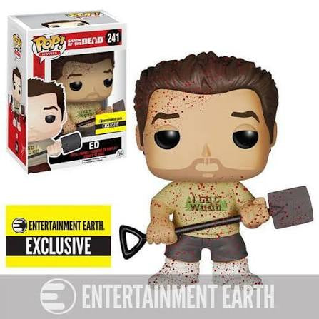 Funko Pop! Movies Shaun of The Dead Ed Entertainment Earth Exclusive #241