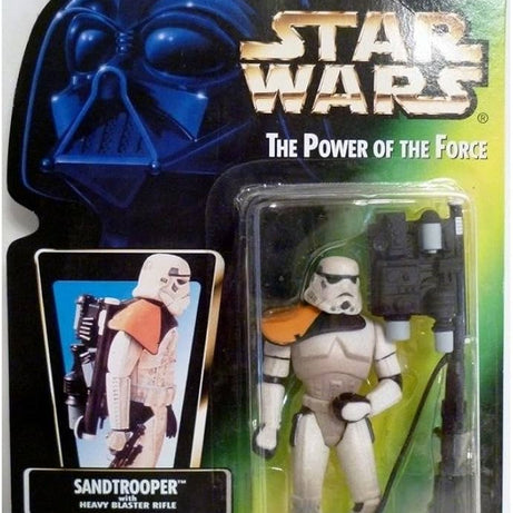 Kenner Star Wars The Power Of The Force Sandtrooper with Heavy Blaster Rifle
