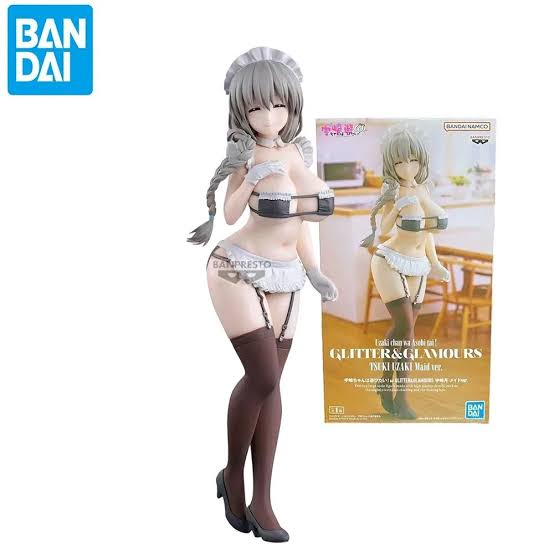 Banpresto Glitter & Glamours Uzaki Chan wa Asobi Tai! Tsuki Uzaki Maid Ver Statue