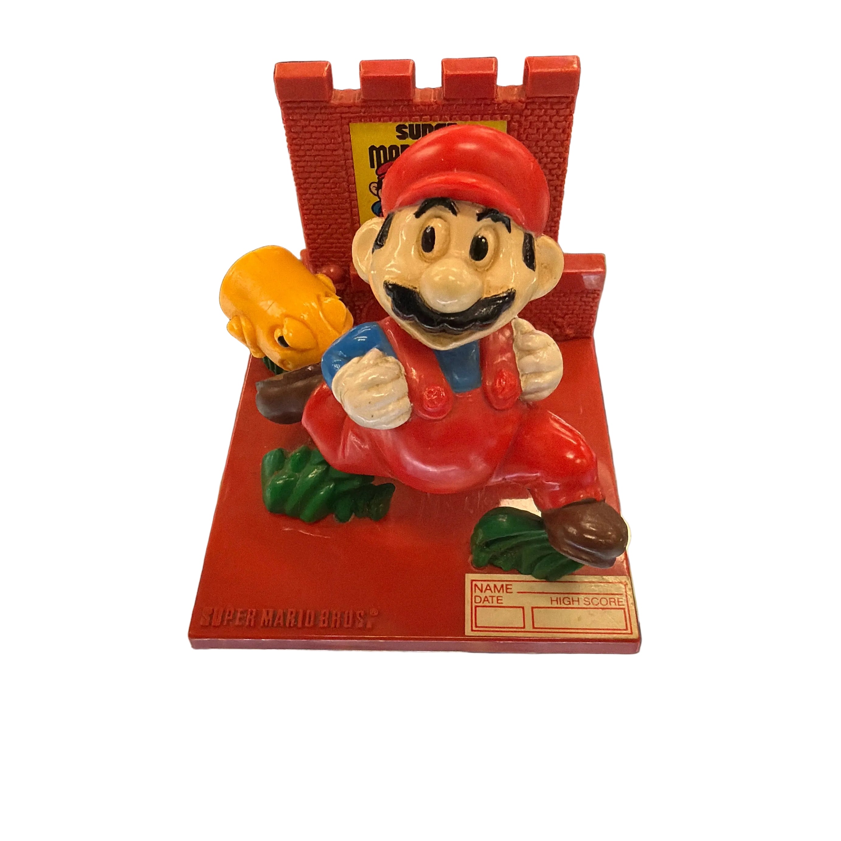 1988 Nintendo Super Mario Bros. "Bullet Bill" trophy figure