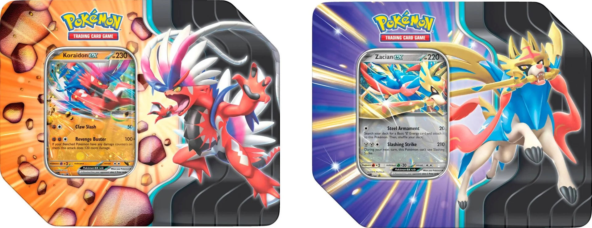 Pokémon TCG - Slashing Legends Tin