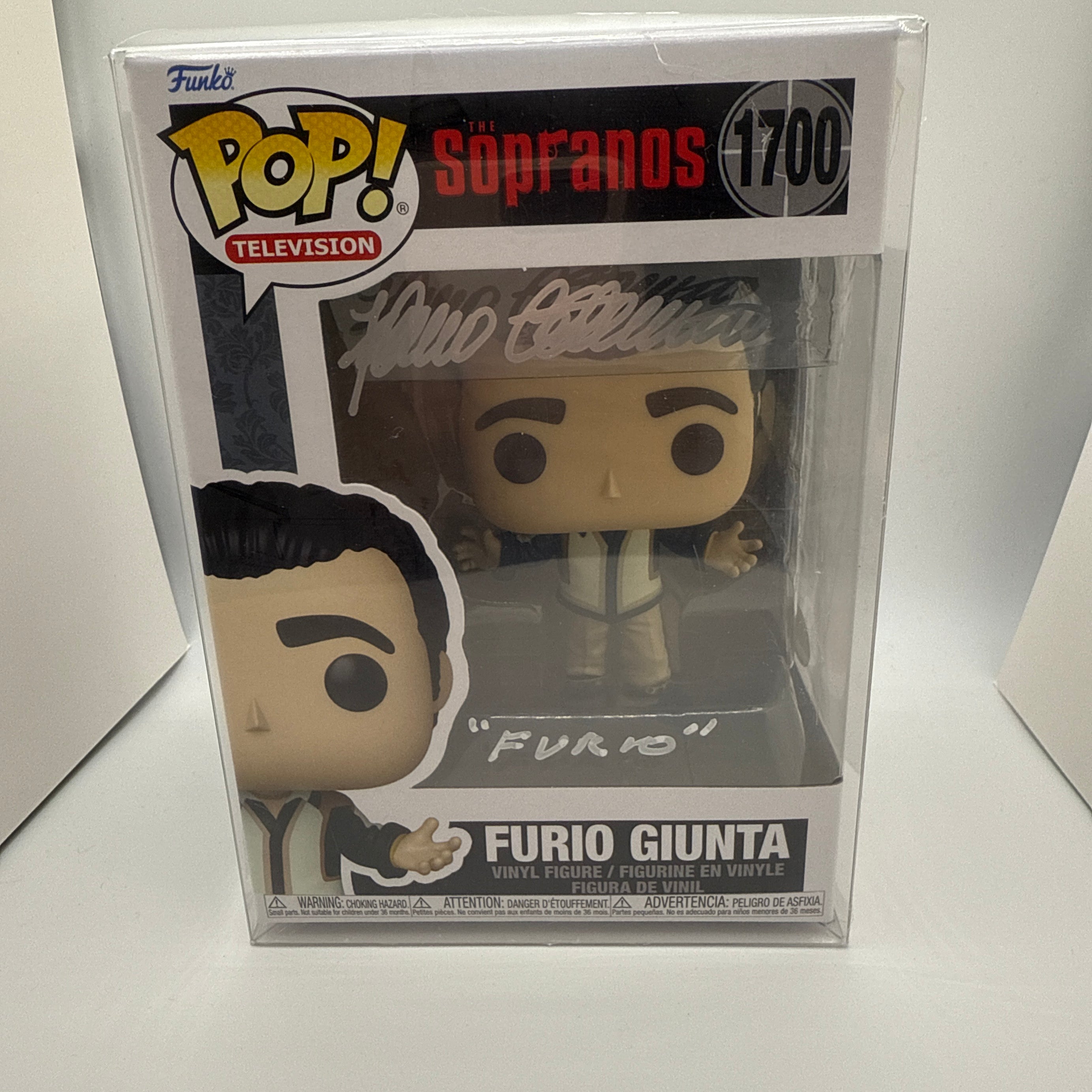 Signed Funko Pop Television The Sopranos, Furio Giunta #1700