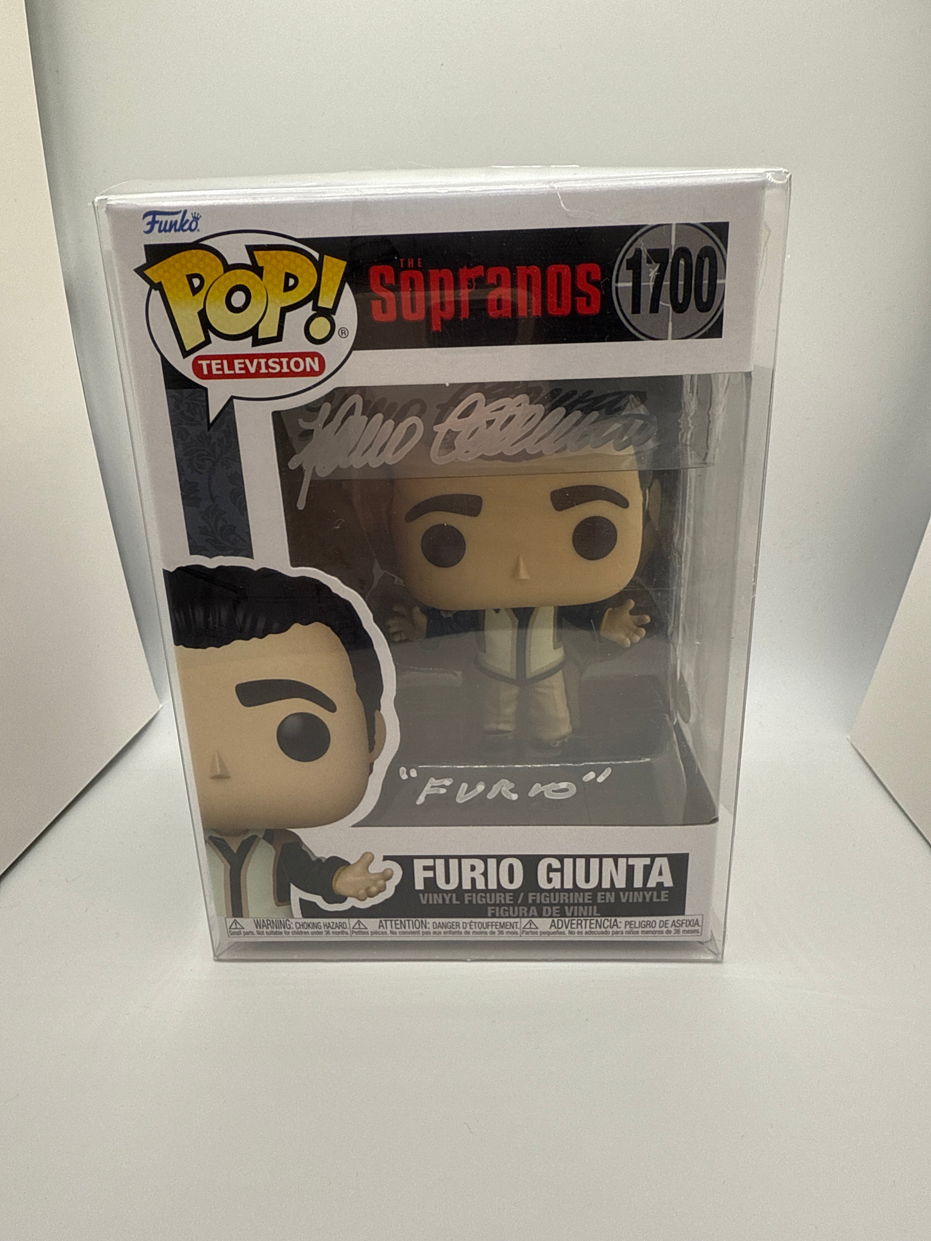 Signed Funko Pop Television The Sopranos, Furio Giunta #1700