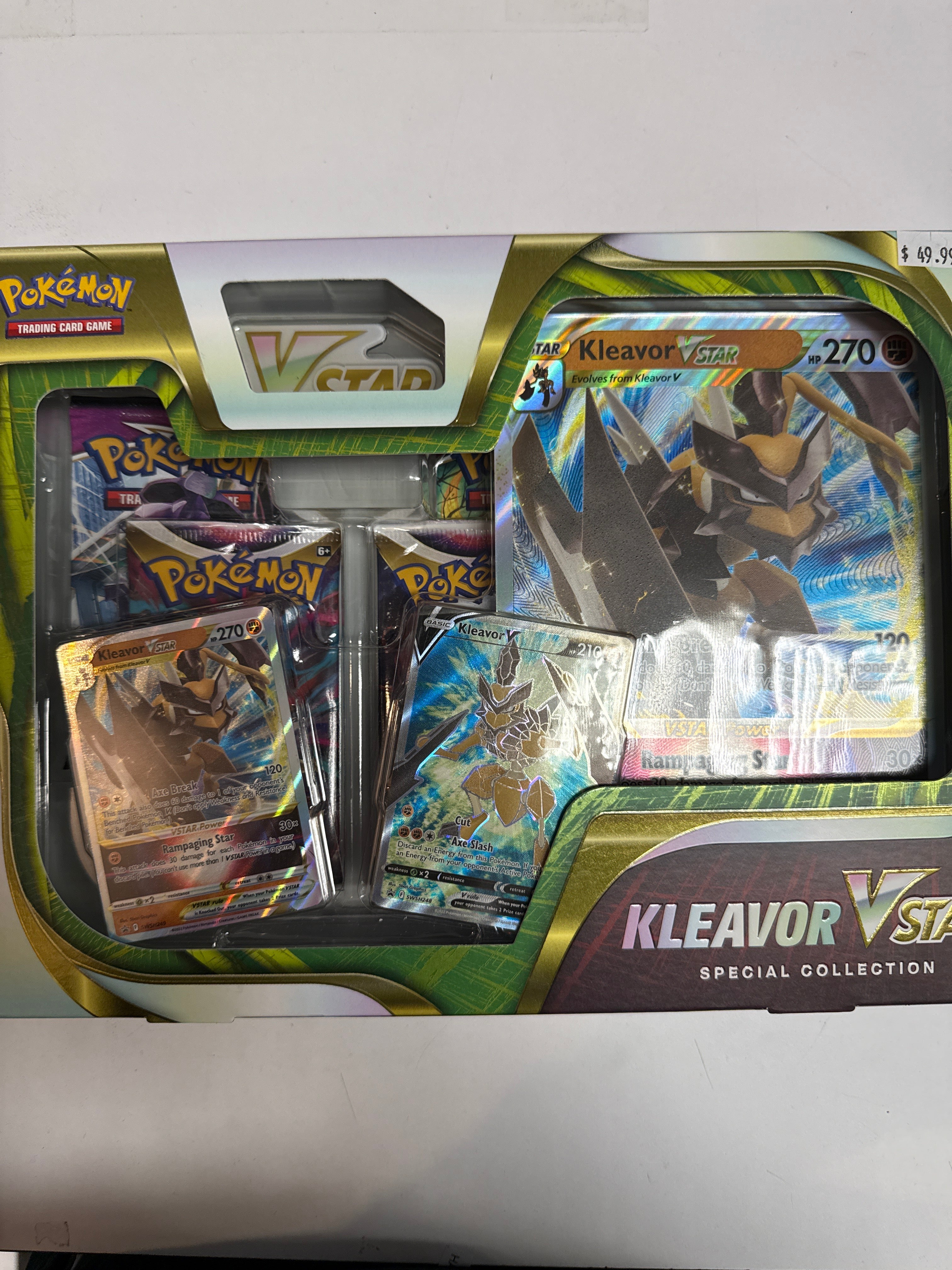 pokémon trading card game: kleavor vstar special collection Pokemon TCG Kleavor V Star Special Collection – True Believers Gaming and Collectibles