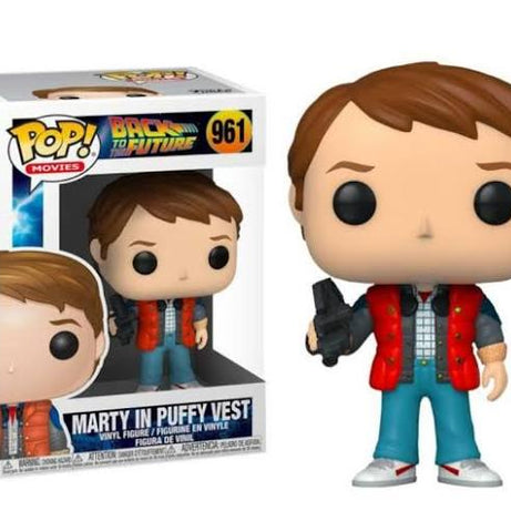 Funko Pop! Movies Back To The Future Marty In Puffy Vest #961