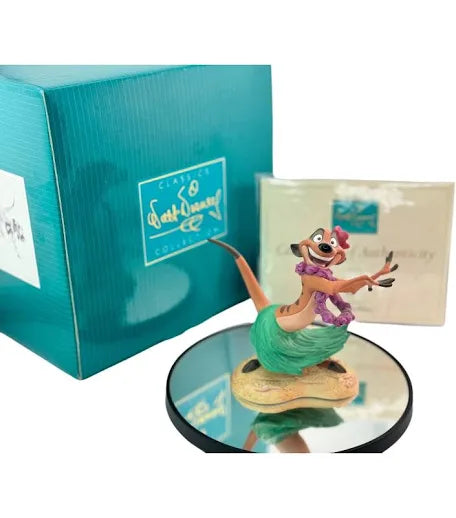 Walt Disney Classics Collection The Lion King Luau Timon Statue