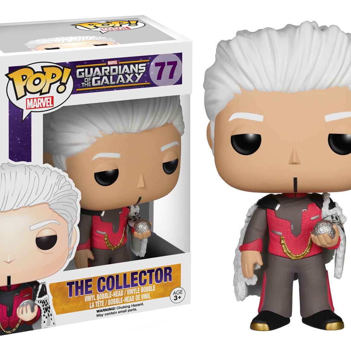 Funko Pop! Marvel Studios Guardians of the Galaxy The Collector #77
