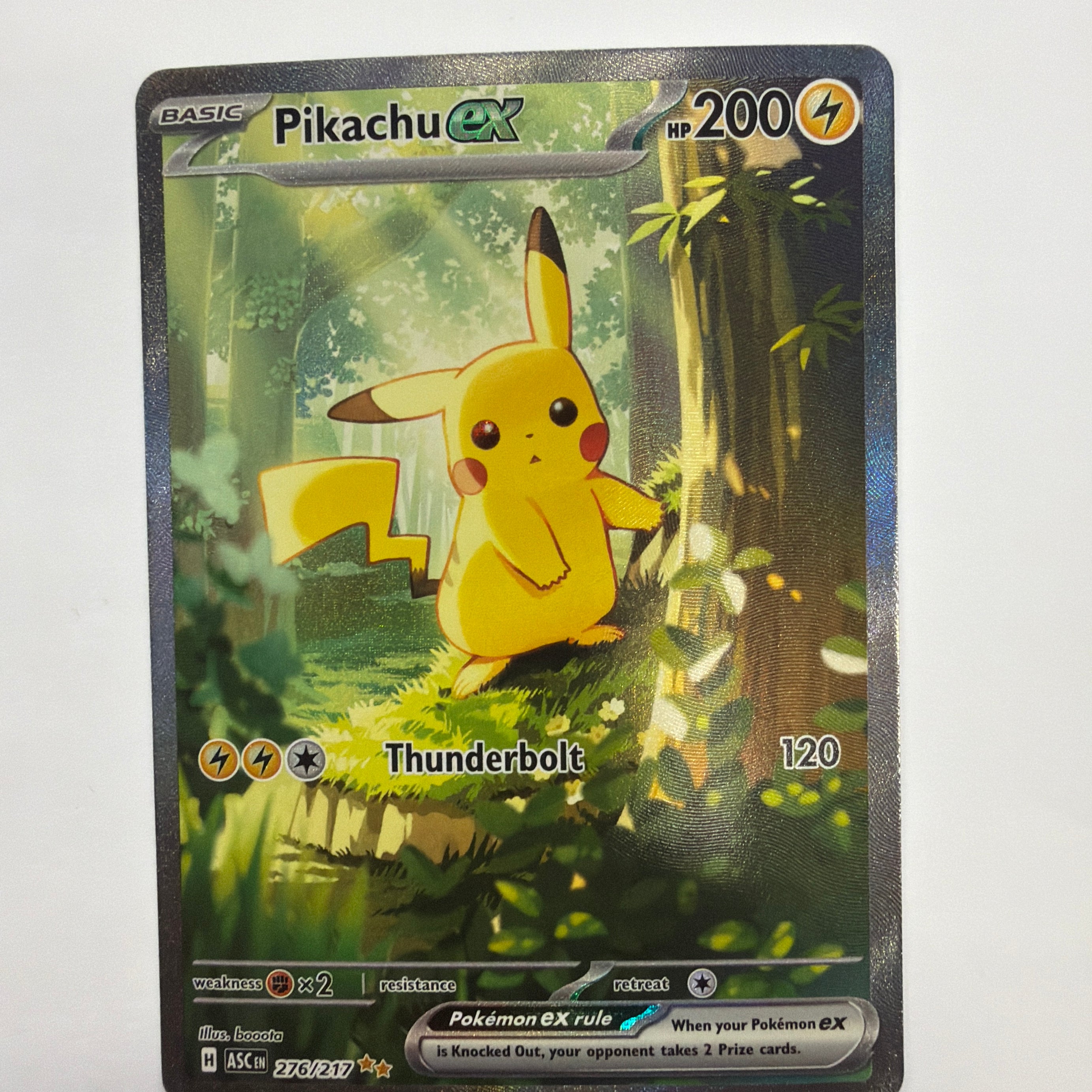 Pokémon TCG - Ascended Heroes Pikachu ex 276/217 NM