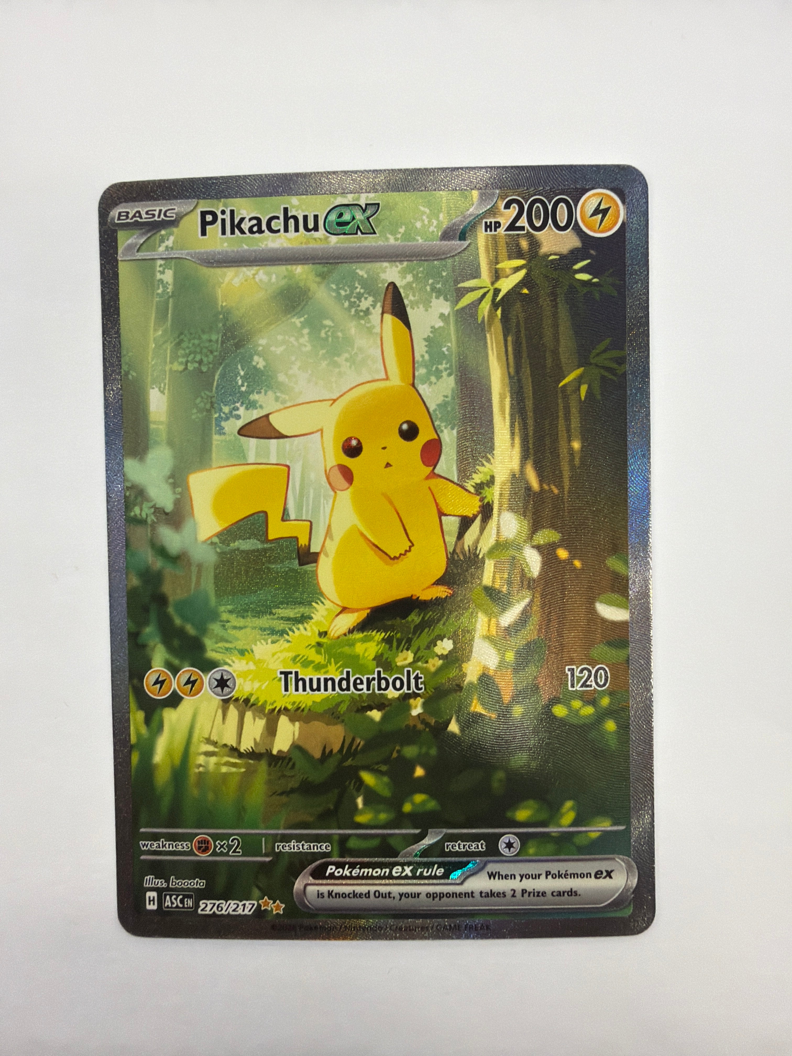 Pokémon TCG - Ascended Heroes Pikachu ex 276/217 NM