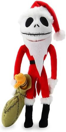 Kidrobot Disneys The Nightmare Before Christmas Santa Jack Skellington Phunny Plush