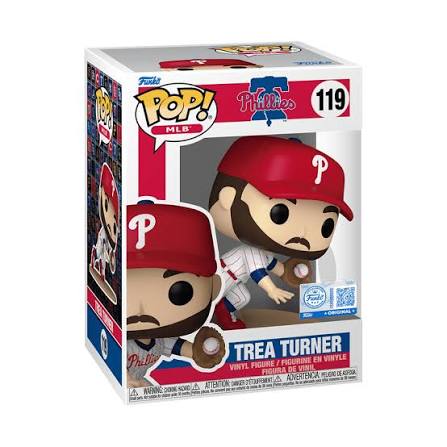 Funko Pop! MLB Phillies Trea Turner Funko Special Edition #119