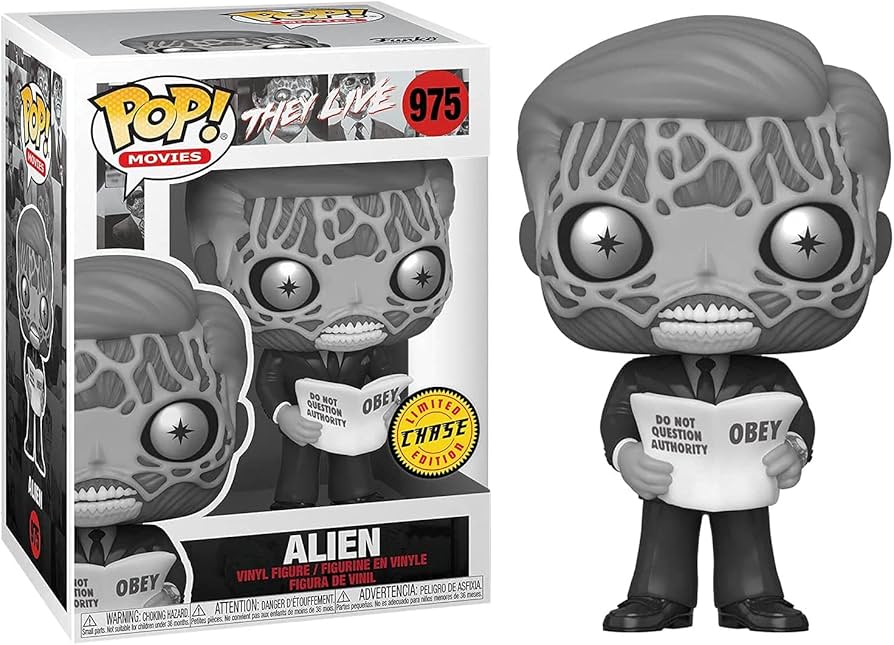 CHASE Funko Pop! Movies They Live Alien #975