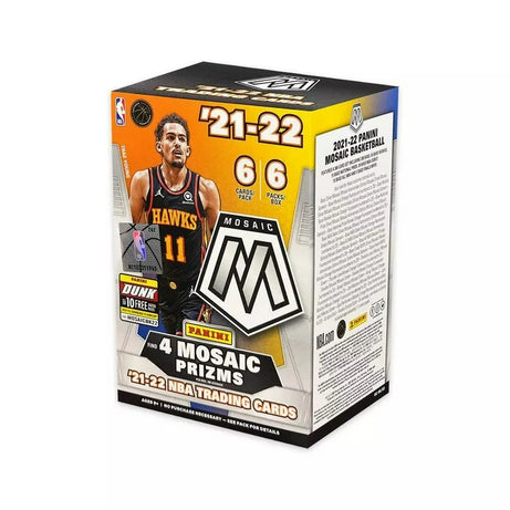 2021-22 Panini Mosaic Basketball Trading Card Blaster Box