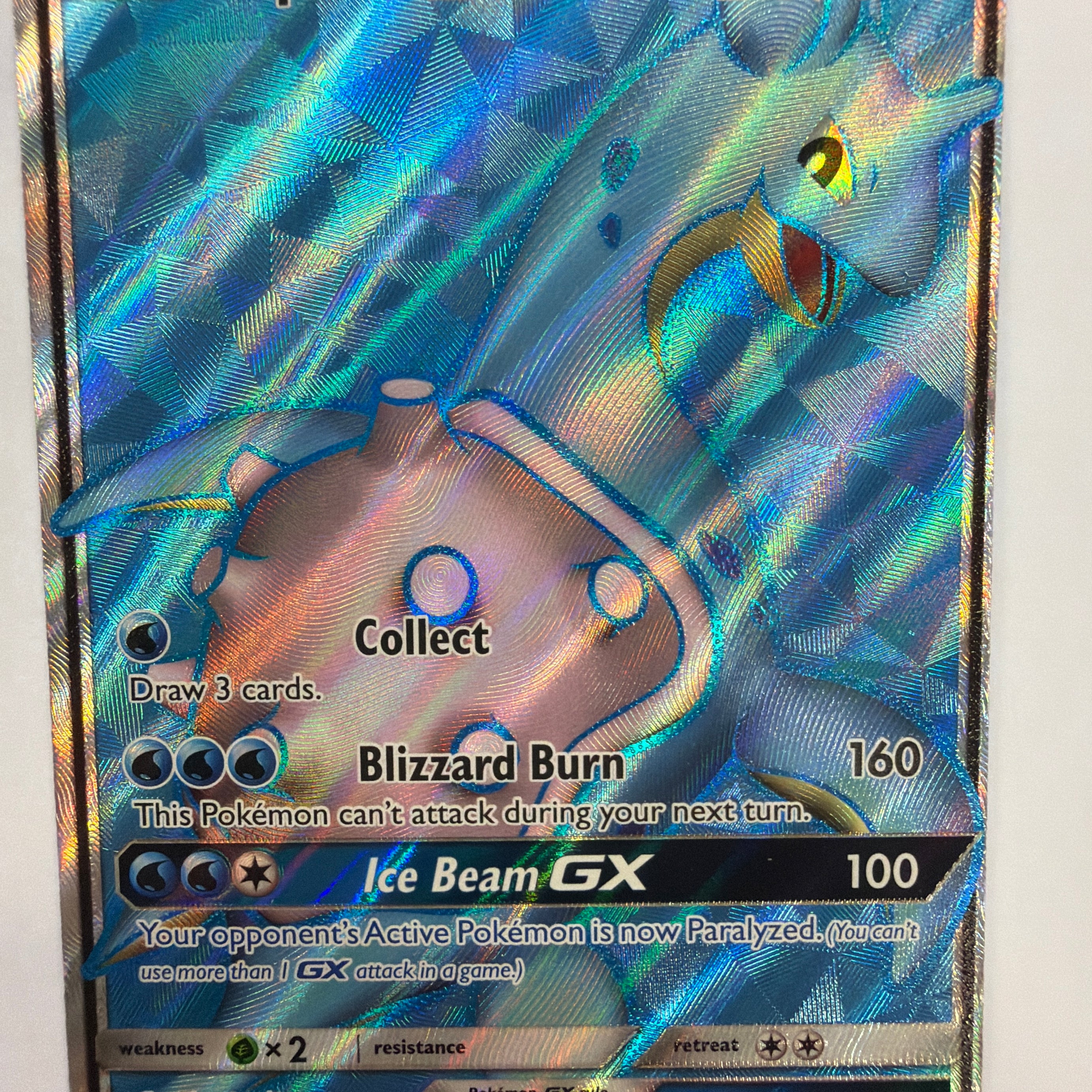 Pokémon TCG - Sun & Moon Lapras GX 139/149 LP