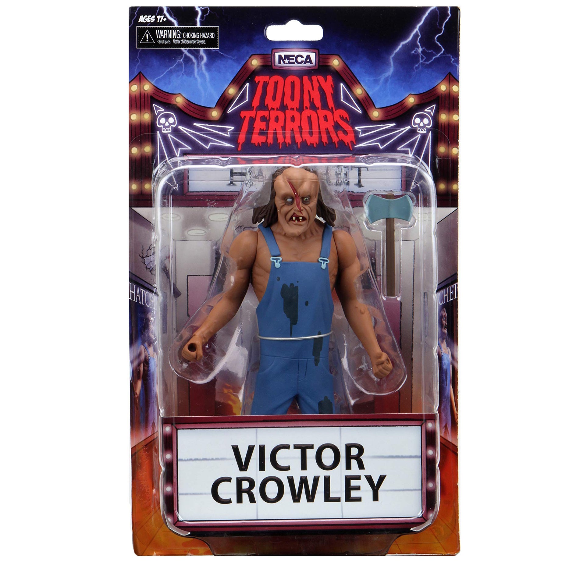 Neca Reel Toys Toony Terrors Hatchet Victor Crowley