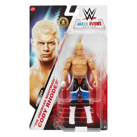 WWE Mattel Main Event Series 153 Cody Rhodes Action Figure