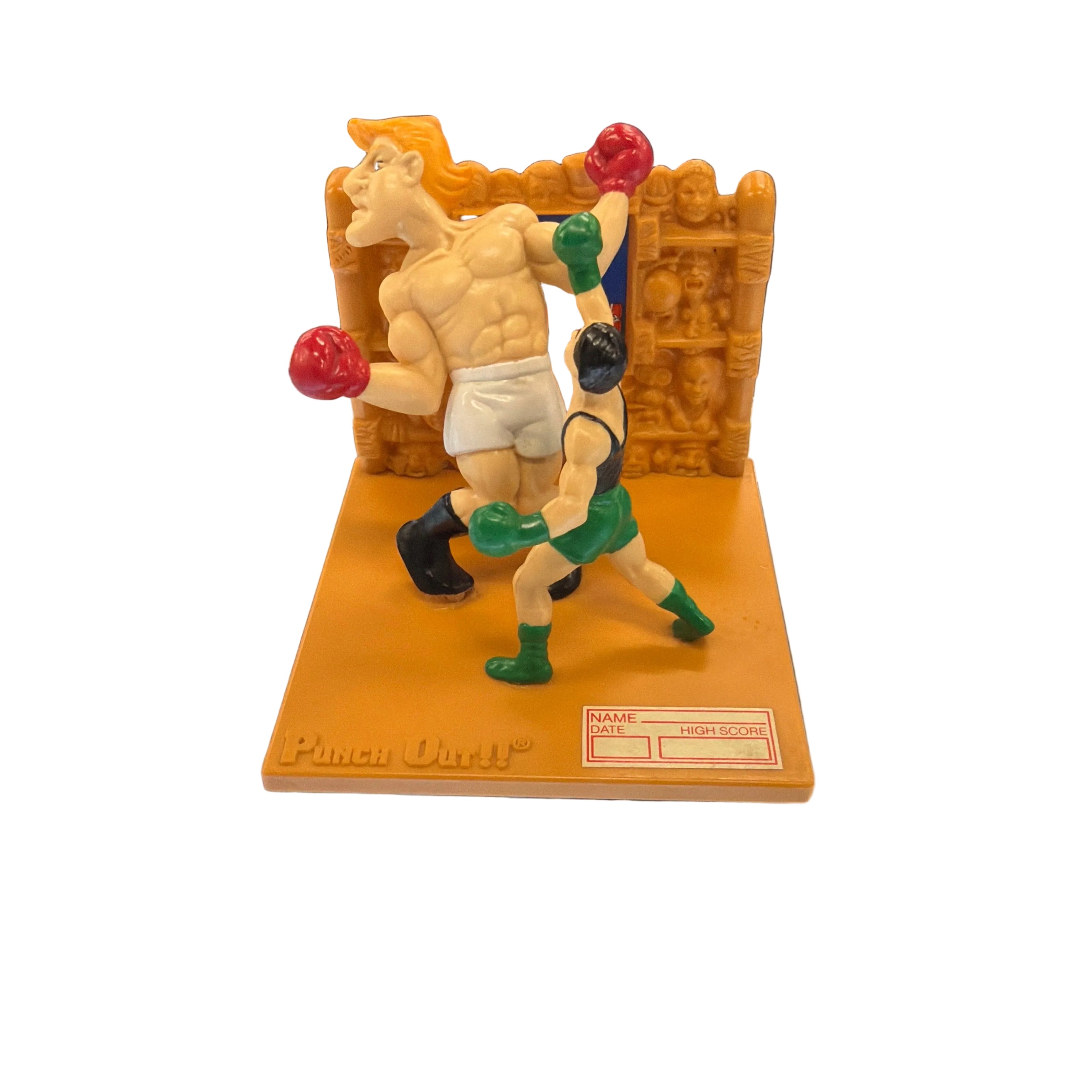 1988 Hasbro Punch-Out!! "Mac Jabs Glass Joe" Trophy Figure